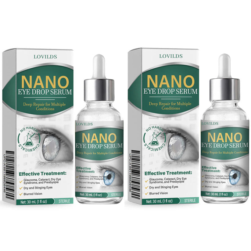 ✅LOVILDS® Nano Eye Drops Serum 👩⚕️Suitable for presbyopia, dry eye syndrome, glaucoma, and cataracts