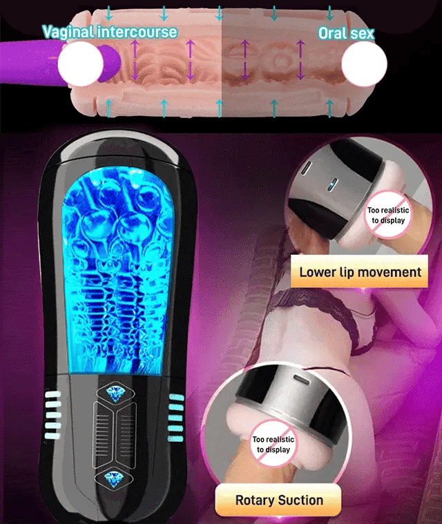 【Discreet Delivery】-Smart Suction & Stroke Device – Fully Automated for Effortless Enjoyment